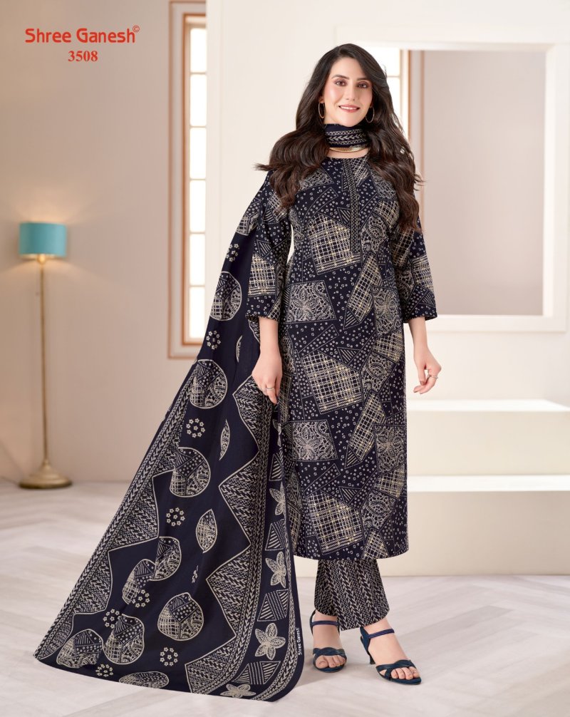 Samiyra Vol 25 By Shree Ganesh Cotton Printed Dress Material